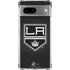 NHL Los Angeles Kings Black Background Google Pixel 7a Clear Case